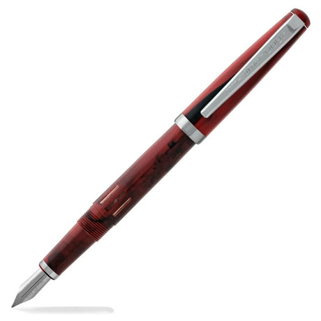 Noodler's Nib Creaper Piston Fountain Pen - Cardinal Darkness - Pure Pens