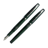 Noodler's Nib Creaper Piston Fountain Pen - Green Mountain - Pure Pens