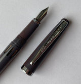 Noodler's Nib Creaper Piston Fountain Pen - Grey Fox - Pure Pens
