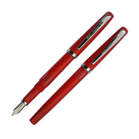 Noodler's Nib Creaper Piston Fountain Pen - Red - Pure Pens