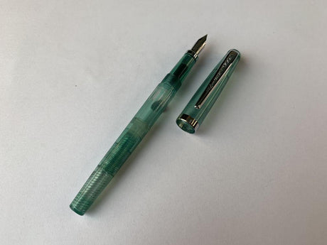 Noodler's Nib Creaper Piston Fountain Pen - Truk Lagoon - Pure Pens