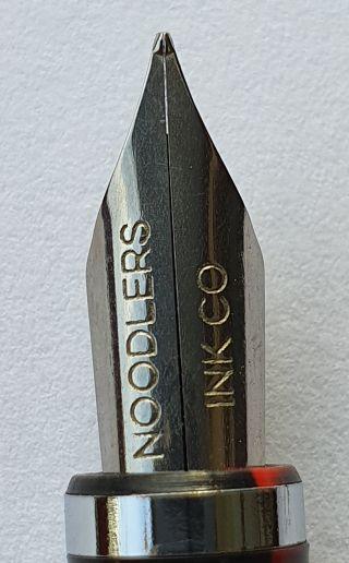 Noodler's Nib Creaper Piston Fountain Pen - Vulcan's Coral - Pure Pens
