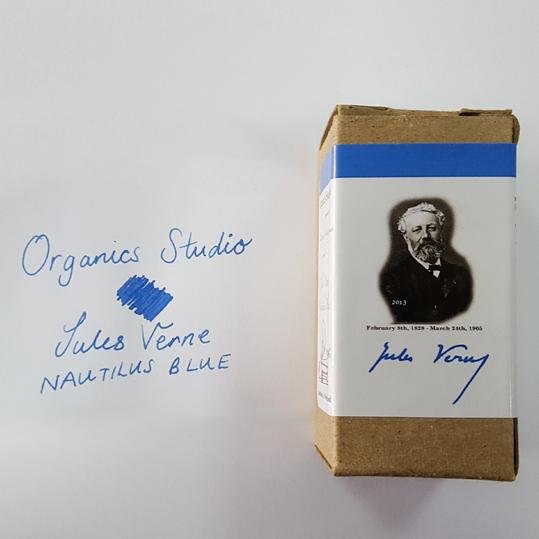 Organics Studio Inks - Jules Verne - Nautilus Blue - Pure Pens