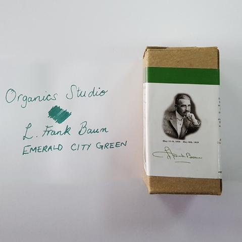 Organics Studio Inks - L. Frank Baum - Emerald City Green - Pure Pens