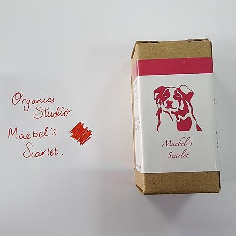 Organics Studio Inks - Maebel's Scarlet - Pure Pens