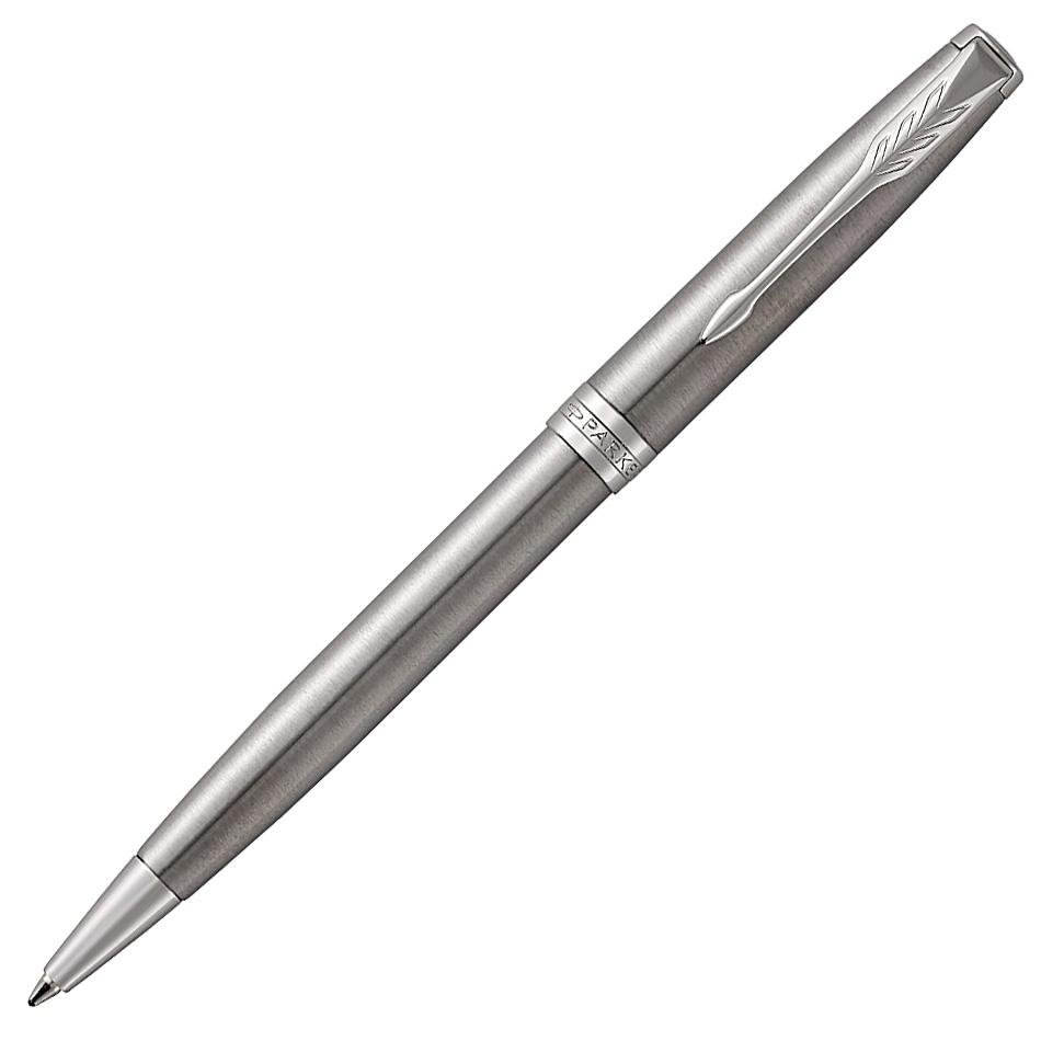 Parker Sonnet Ball Pen Stainless Steel Chrome Trim Pure Pens
