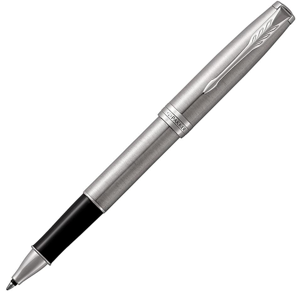 Parker Sonnet Rollerball Pen - Stainless Steel & Chrome Trim - Pure Pens
