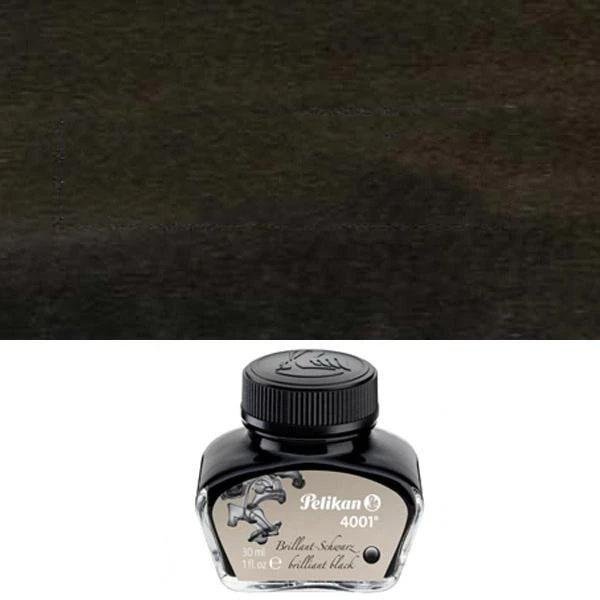 Pelikan 4001 Fountain Pen Ink - Brilliant Black - Pure Pens