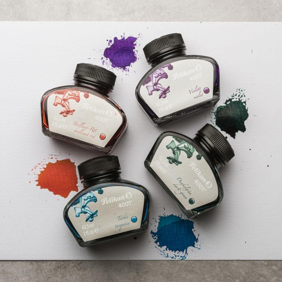 Pelikan 4001 Fountain Pen Ink - Violet - Pure Pens