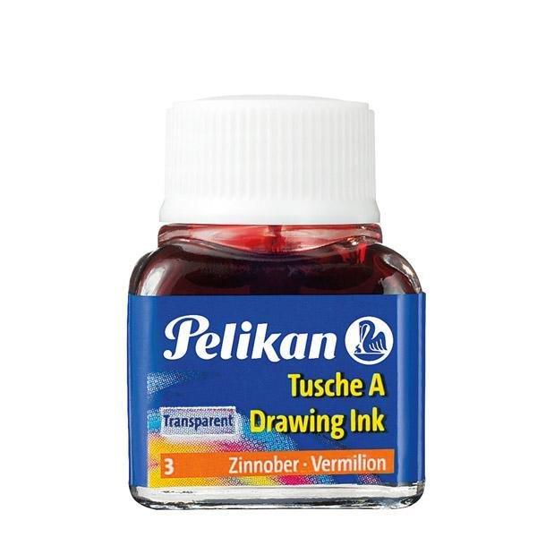 Pelikan Drawing Ink - Vermilion - Pure Pens
