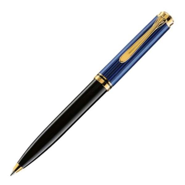 Pelikan K600 Ball Pen - Blue with Gold Trim - Pure Pens