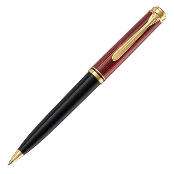 Pelikan K600 Ball Pen - Red with Gold Trim - Pure Pens
