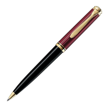 Pelikan K800 Ball Pen - Red with Gold Trim - Pure Pens