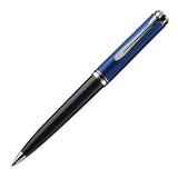 Pelikan K805 Ballpen - Blue with Silver Trim - Pure Pens