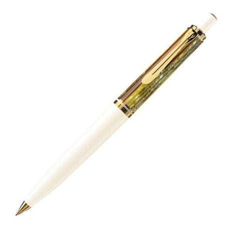 Pelikan Souveran D400 Mechanical Pencil - White & Tortoiseshell - Pure Pens