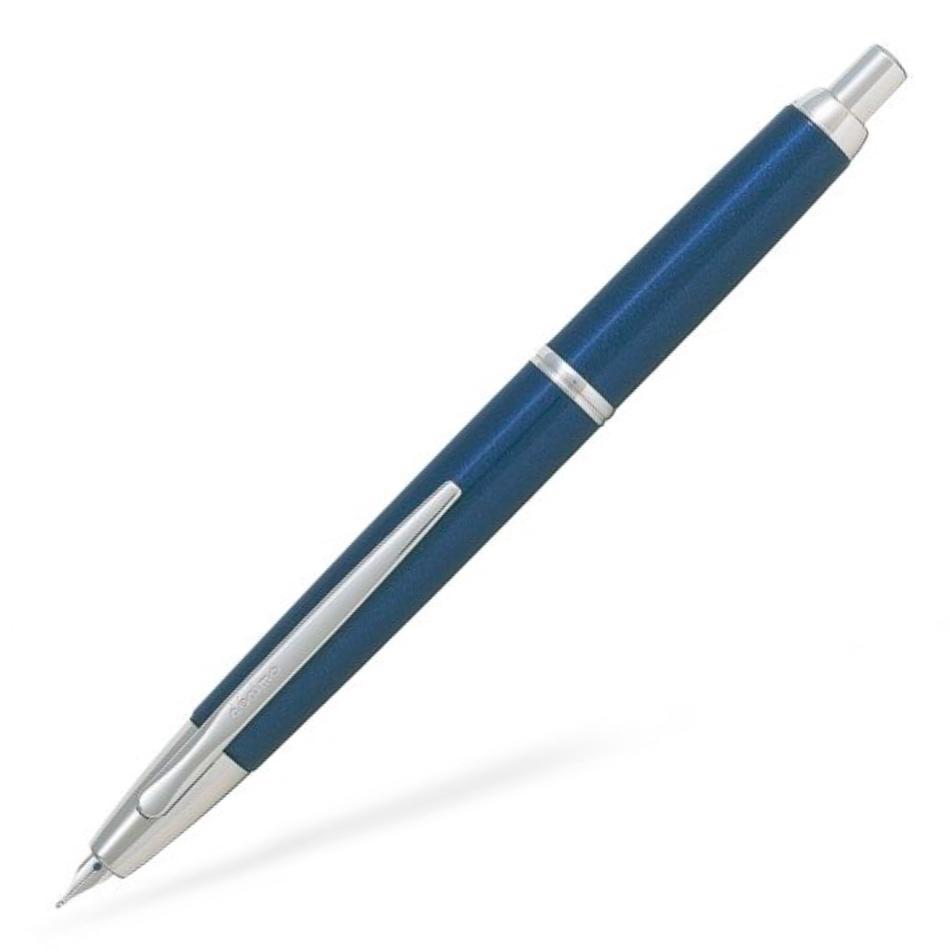 Pilot Capless Decimo Fountain Pen - Blue - Pure Pens