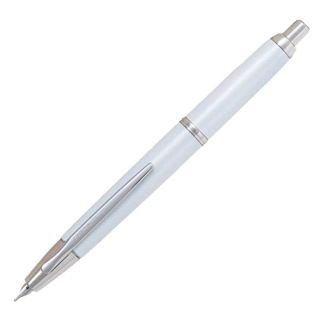 Pilot Capless Decimo Fountain Pen - Pearl White - Pure Pens