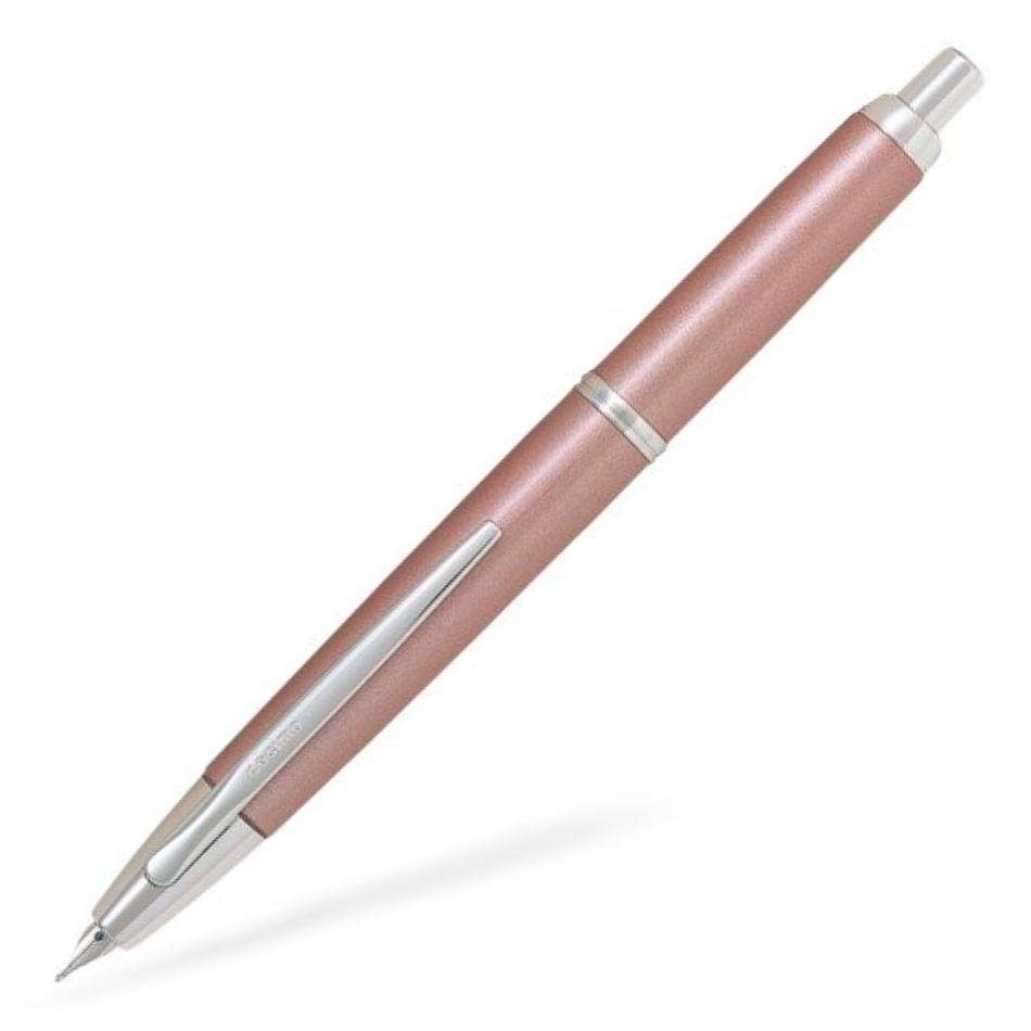 Pilot Capless Decimo Fountain Pen - Pink - Pure Pens