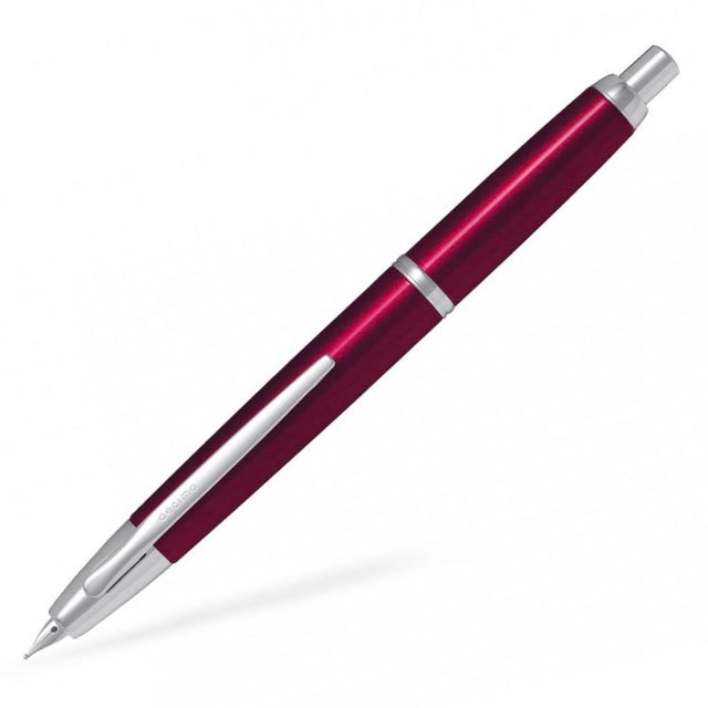 Pilot Capless Decimo Fountain Pen - Red - Pure Pens