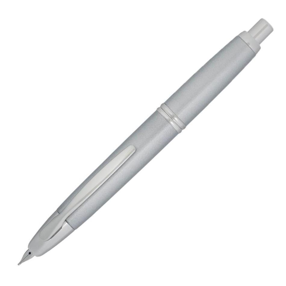 PILOT CAPLESS Silver ボールペン Pilot Capless Fountain Pen - Silver with Rhodium Trim | Pure Pens