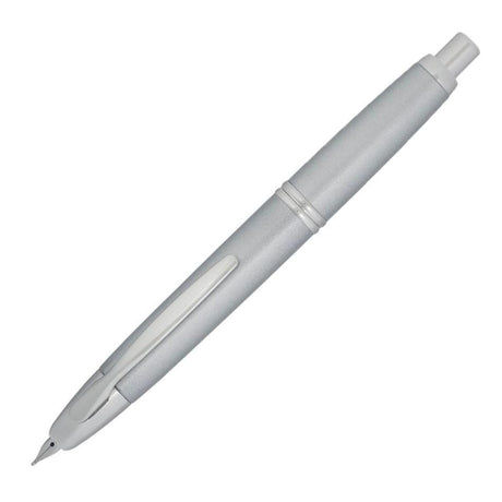 Pilot Capless Fountain Pen - Silver with Rhodium Trim - Pure Pens