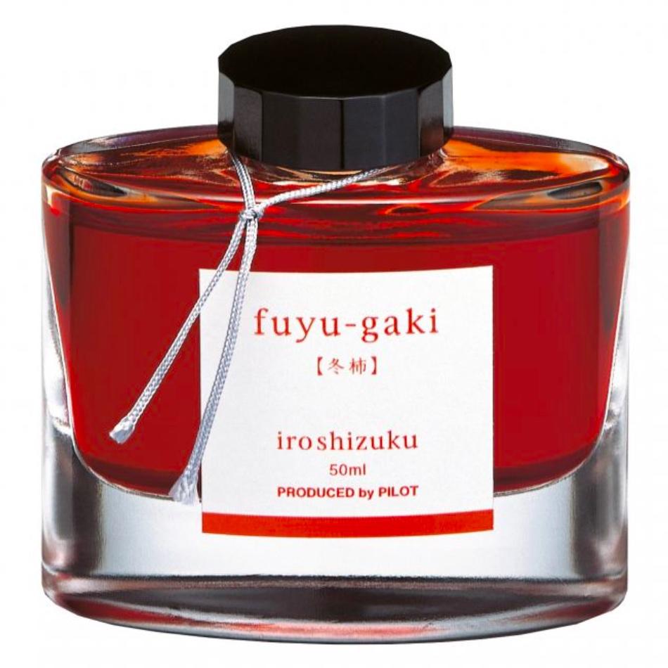 Pilot Iroshizuku Fountain Pen Ink - Fuyu-Gaki (Winter Persimmon) - Pure Pens