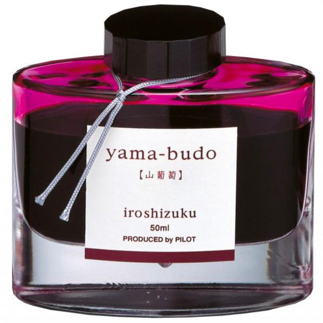 Pilot Iroshizuku Fountain Pen Ink - Yama-Budo (Crimson Glory Vine) - Pure Pens