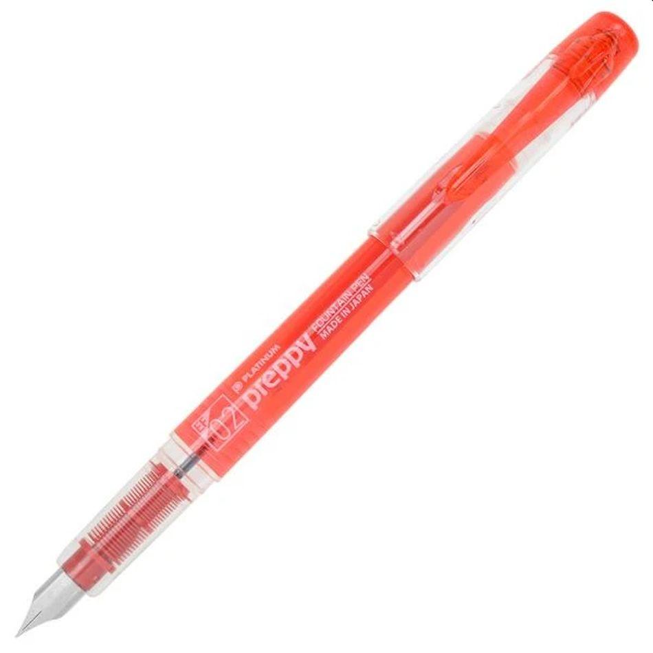 Platinum Preppy Fountain Pen 02 Extra Fine - Red - Pure Pens