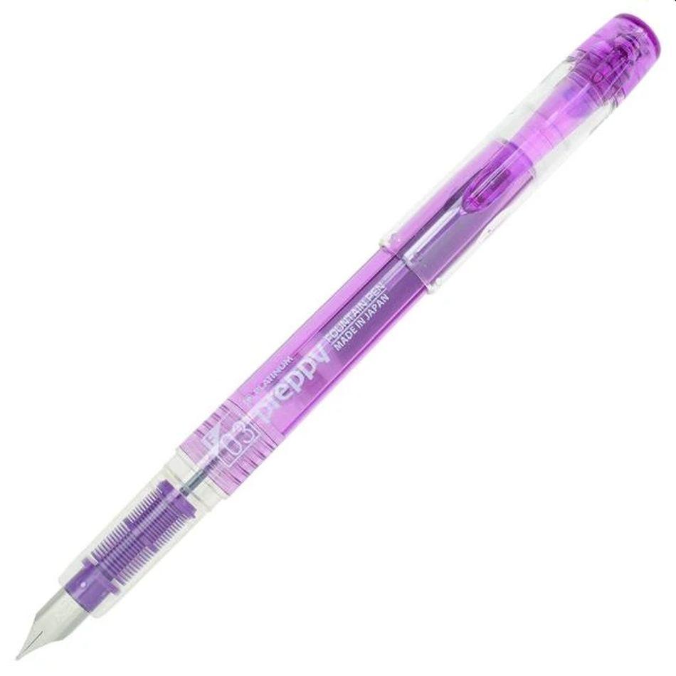 Platinum Preppy Fountain Pen 03 Fine - Violet - Pure Pens