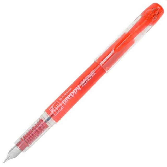Platinum Preppy Fountain Pen 05 Medium - Red - Pure Pens