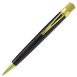 Retro 51 Tornado Brass Classic Rollerball Pen - Black - Pure Pens