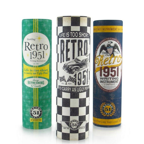 Retro 51 Tornado Classic Rollerball Pen - Black - Pure Pens