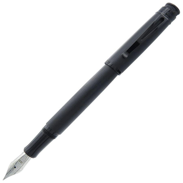 Retro 51 Tornado EXT Fountain Pen - Black Stealth - Pure Pens