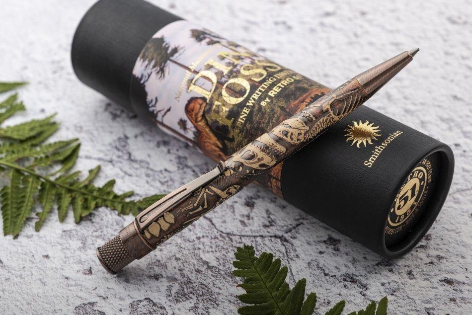 Retro 51 Tornado Smithsonian Collection Ballpoint Pen - Dino Fossil - Pure Pens