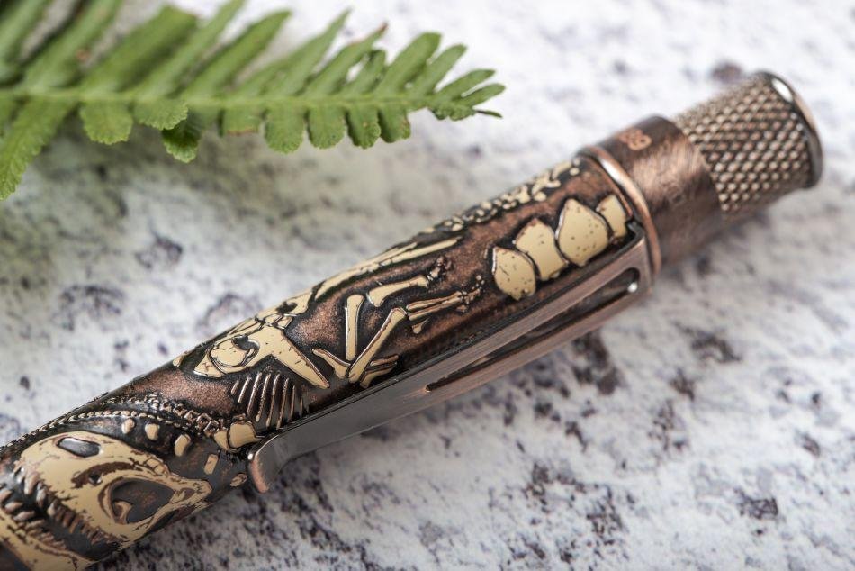 Retro 51 Tornado Smithsonian Collection Ballpoint Pen - Dino Fossil - Pure Pens