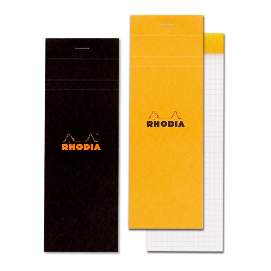 Rhodia Classic Head-Stapled Notebook - No. 8 (74mmx210mm) - Pure Pens