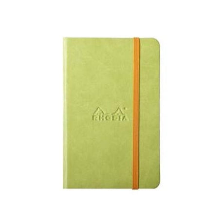 Rhodia Rhodiarama A6 'Webbie' Notebook - Anise Green - Pure Pens