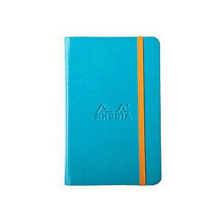 Rhodia Rhodiarama A6 'Webbie' Notebook - Turquoise - Pure Pens