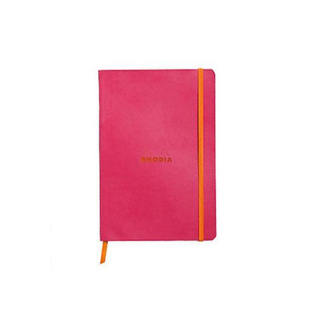 Rhodia Rhodiarama Softcover A5 Notebook - Raspberry - Pure Pens