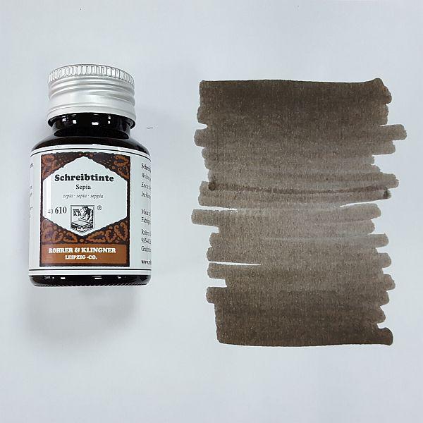 Rohrer & Klingner Fountain Pen Ink - Sepia No. 610 - Pure Pens