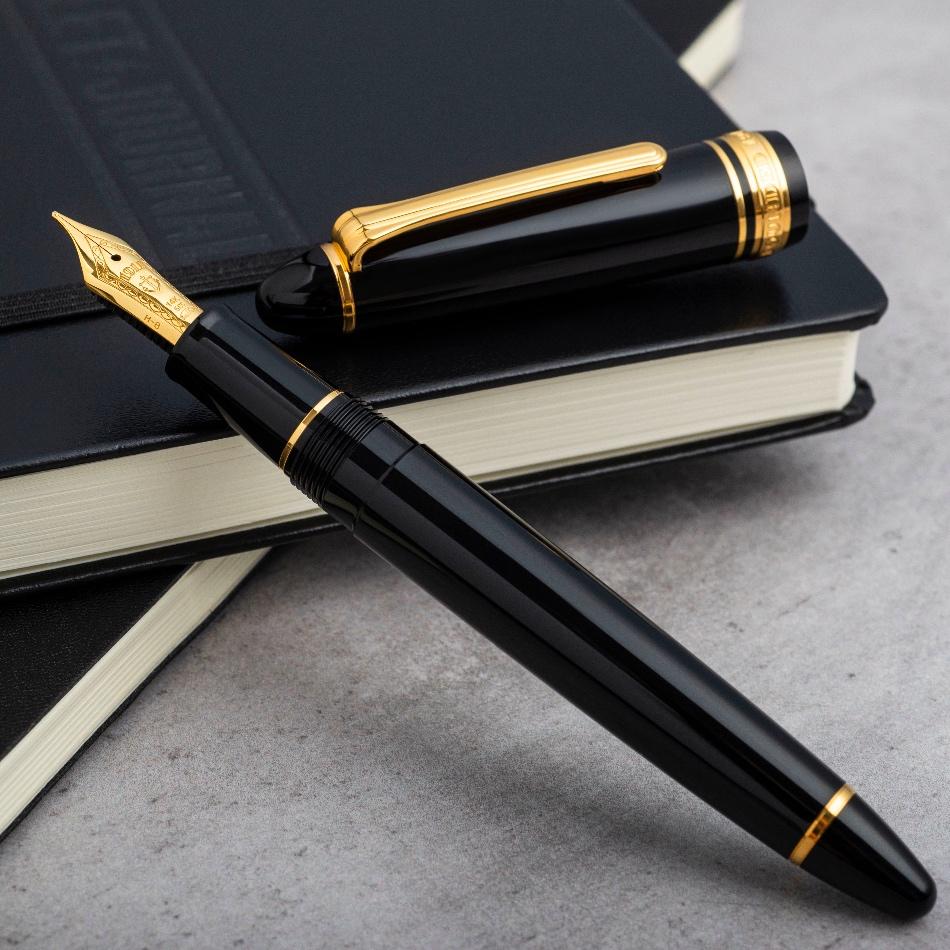 Sailor 1911 Classic Fountain Pen - Black Gold - Pure Pens
