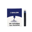 Sailor Jentle Ink Cartridges - Blue-Black - Pure Pens