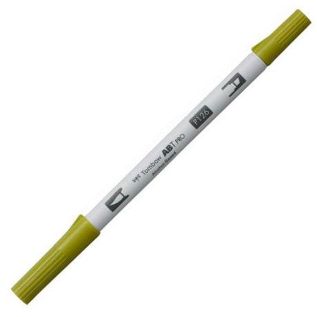 Tombow ABT Pro Brush Pen - 126 Light Olive - Pure Pens
