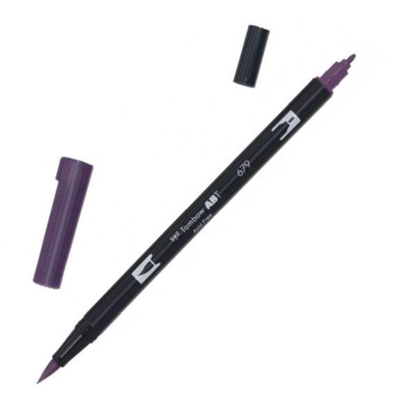 Tombow Brush Pen - 679 Dark Plum - Pure Pens