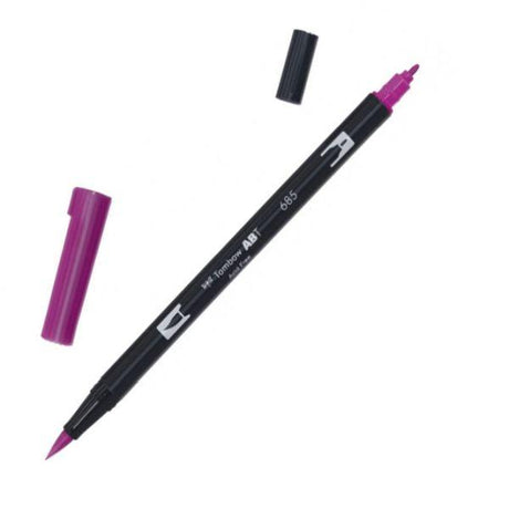 Tombow Brush Pen - 685 Deep Magenta - Pure Pens