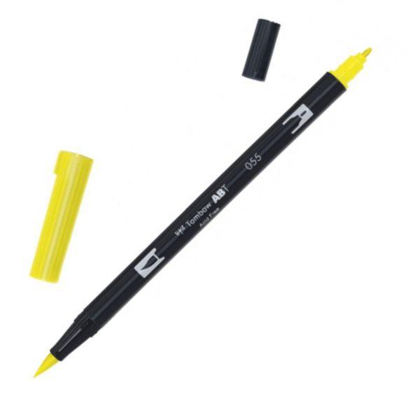 Tombow Brush Pens - 055 Process Yellow - Pure Pens
