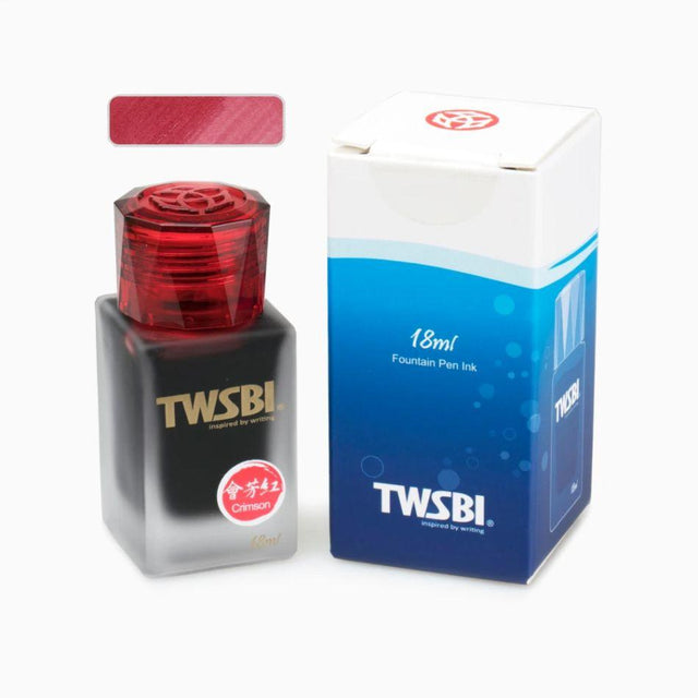 TWSBI 1791 Inks 18ml - Crimson - Pure Pens