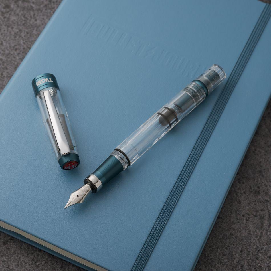 TWSBI Diamond 580 AL R Fountain Pen - Prussian Blue - Pure Pens