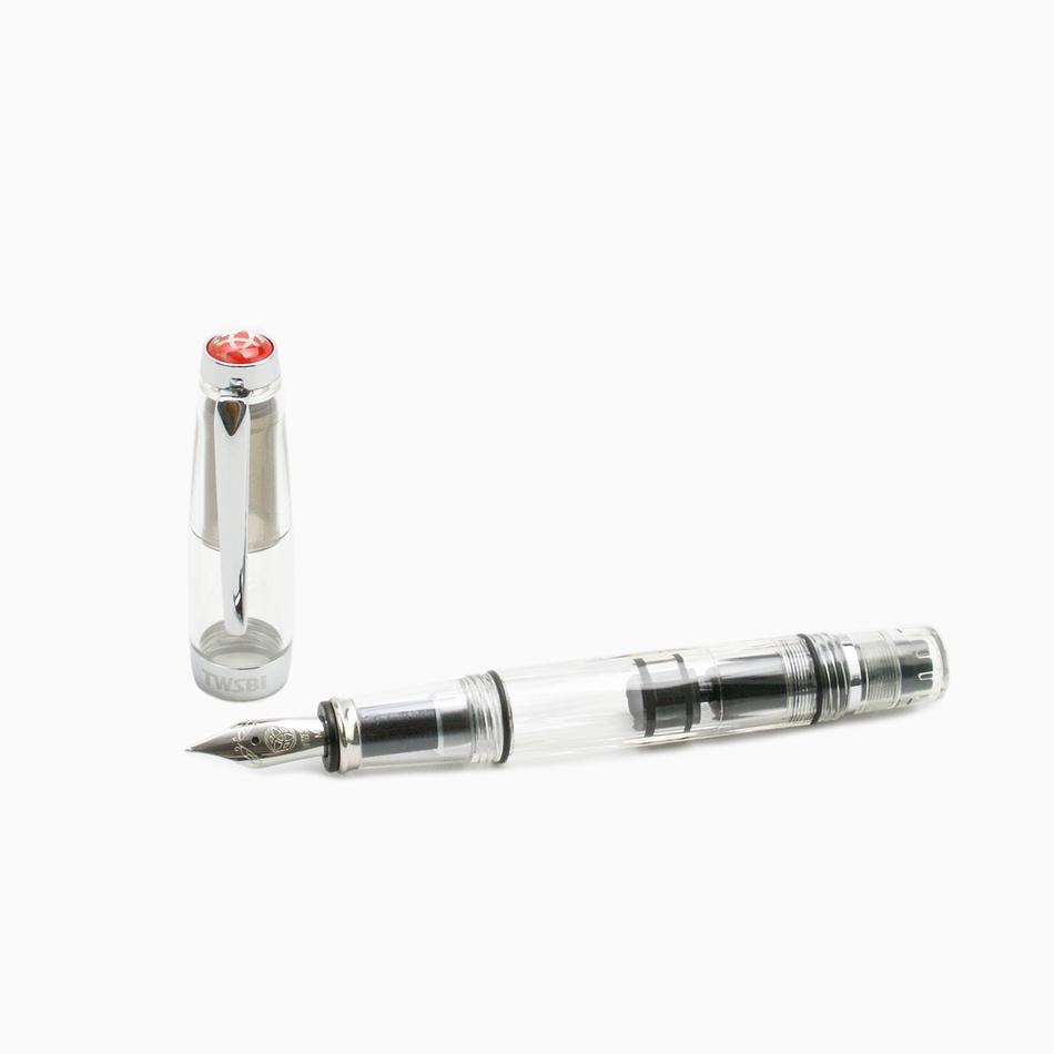 TWSBI Diamond Mini Fountain Pen - Clear - Pure Pens