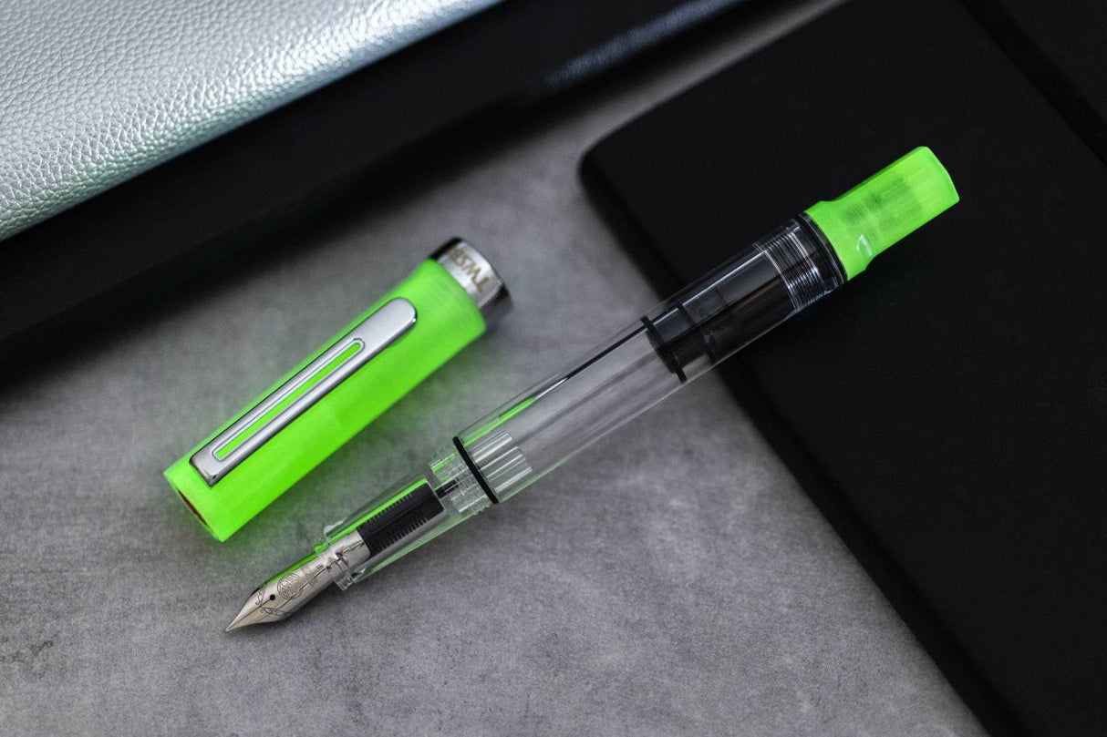 TWSBI Eco Fountain Pen - Glow Green - Pure Pens